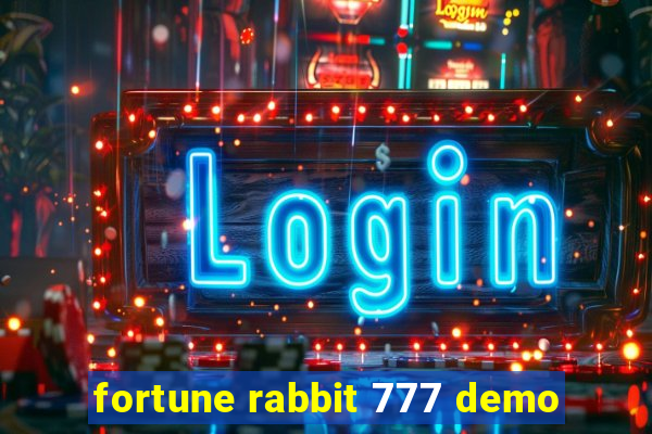 fortune rabbit 777 demo